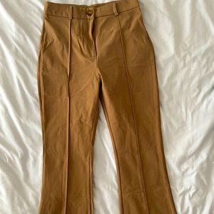 Tight flare pants